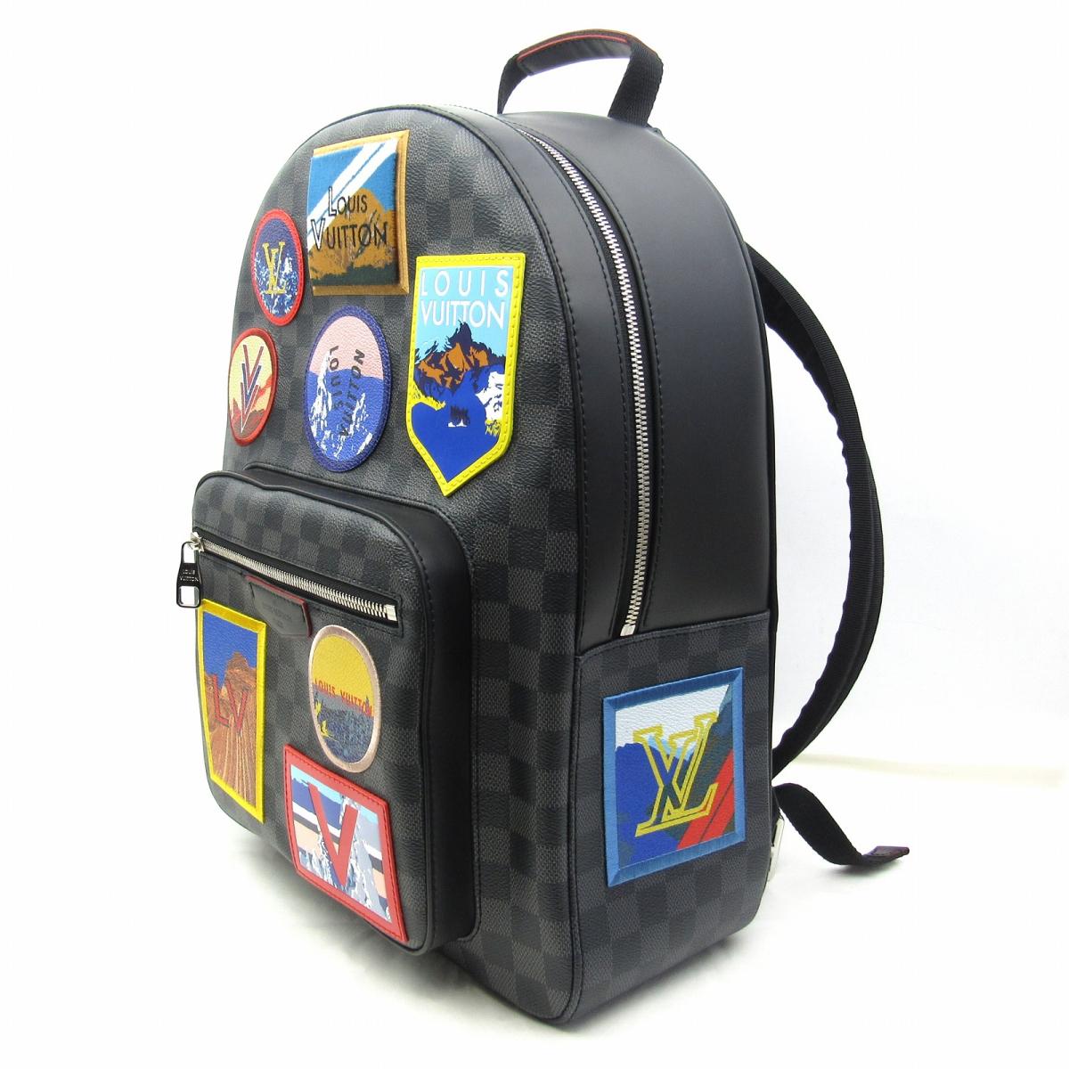 LOUIS VUITTON JOSH ALPS DAMIER GRAPHITE BACKPACK