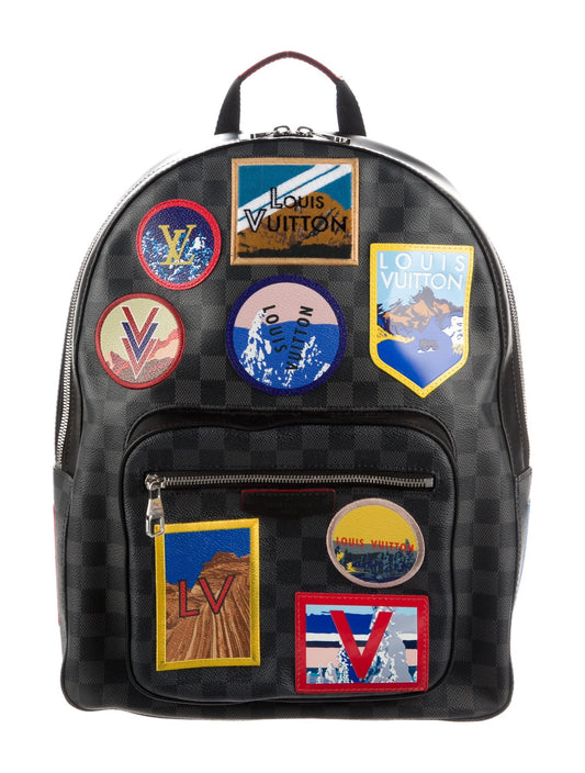 LOUIS VUITTON JOSH ALPS DAMIER GRAPHITE BACKPACK