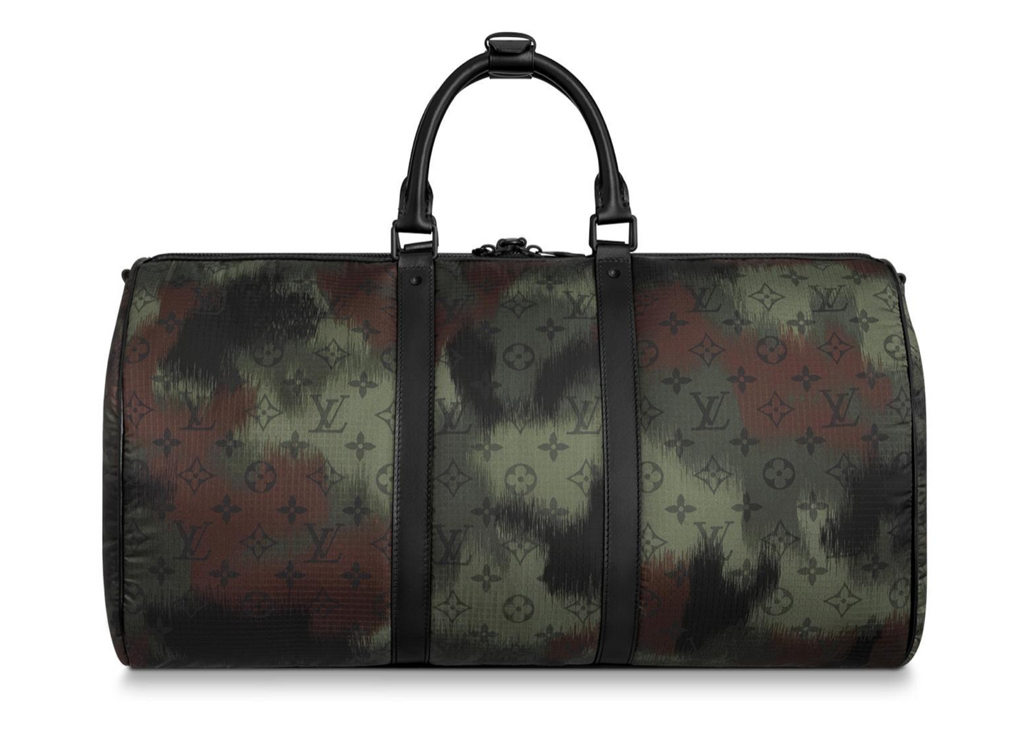 LOUIS VUITTON KEEPALL BANDOULIERE 50 NYLO CAMO LIMITED EDITION BAG