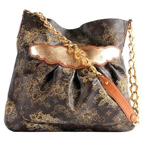 LOUIS VUITTON LIMITED EDITION DENTELLE FERSEN SHOULDER BAG-HS
