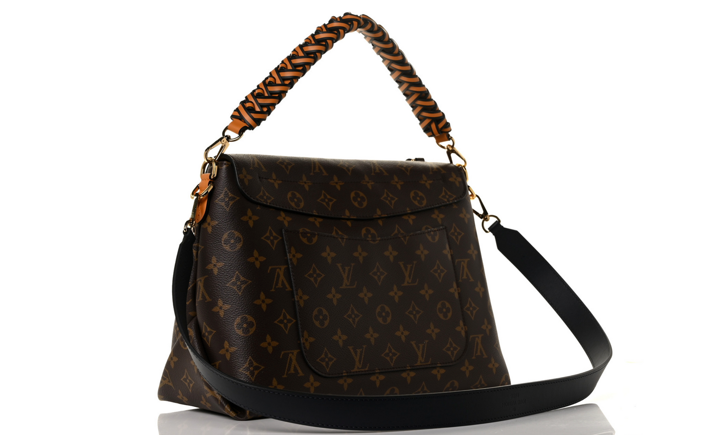 LOUIS VUITTON MONOGRAM BEAUBOURG MM BAG-SAFRAN IMPERIAL