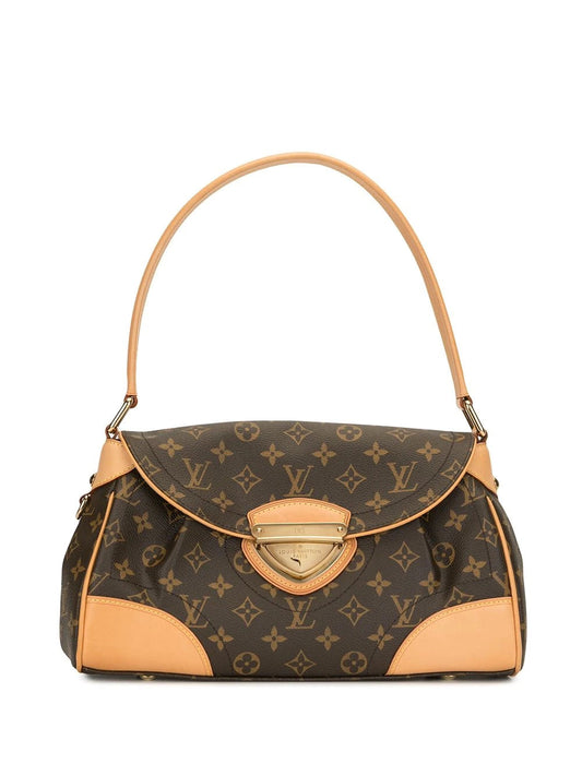 LOUIS VUITTON MONOGRAM BEVERLY MM SATCHEL