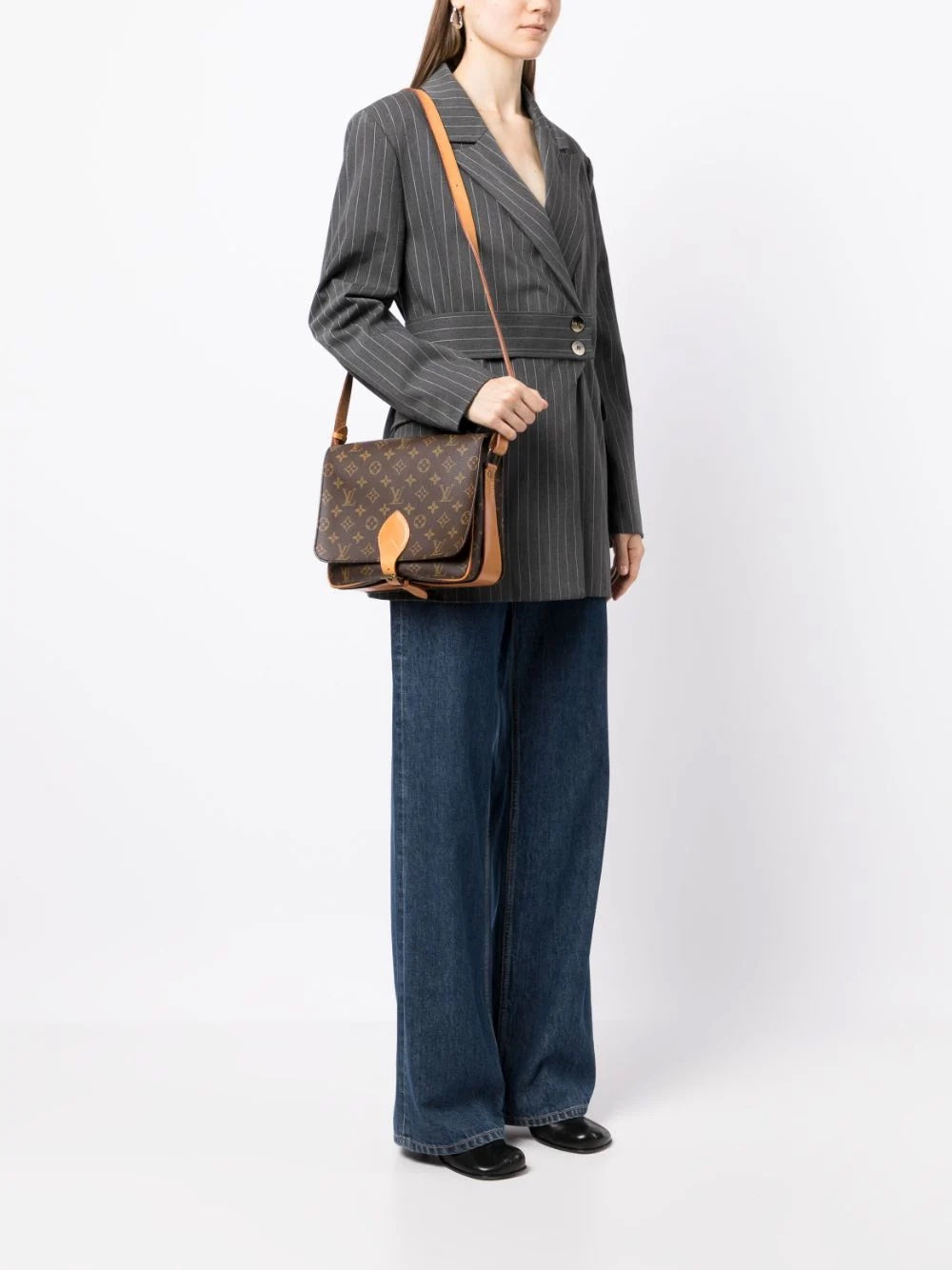 LOUIS VUITTON MONOGRAM CARTOUCHIERE GM SHOULDER BAG