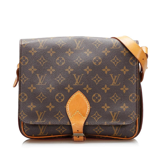LOUIS VUITTON MONOGRAM CARTOUCHIERE GM SHOULDER BAG