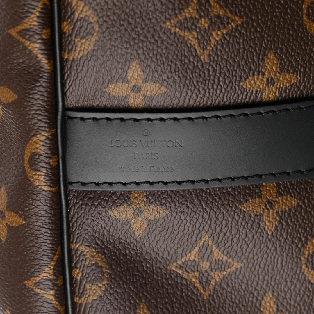 LOUIS VUITTON MONOGRAM MACASSAR KEEPALL 55 BAG