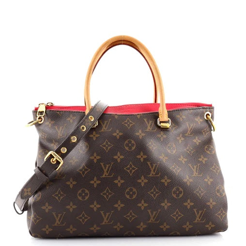 LOUIS VUITTON MONOGRAM PALLAS TOTE BAG