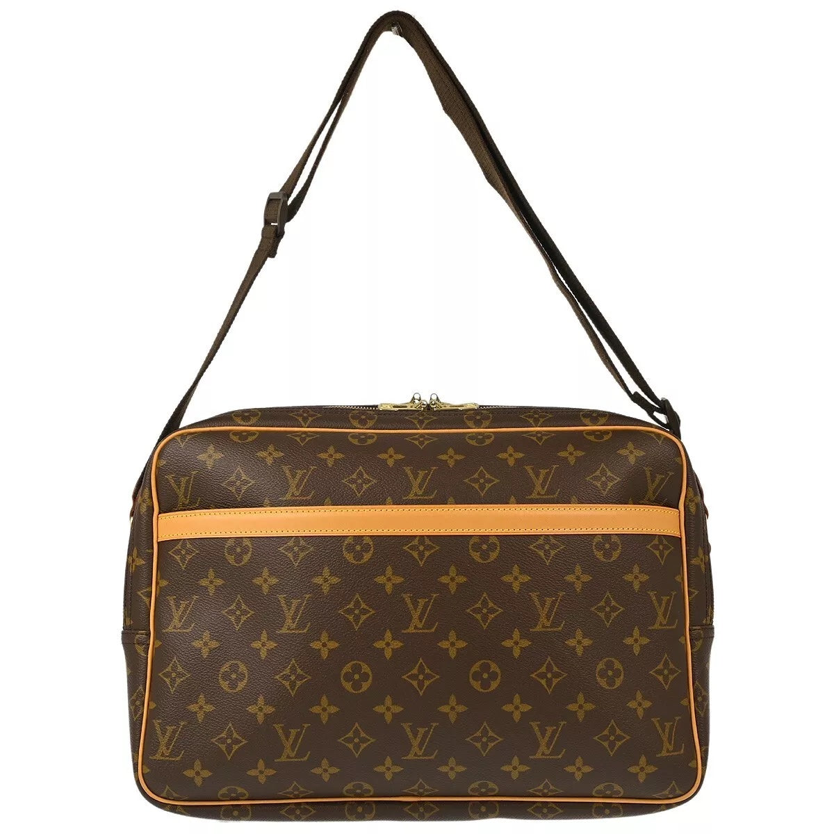 LOUIS VUITTON MONOGRAM REPORTER GM SHOULDER BAG