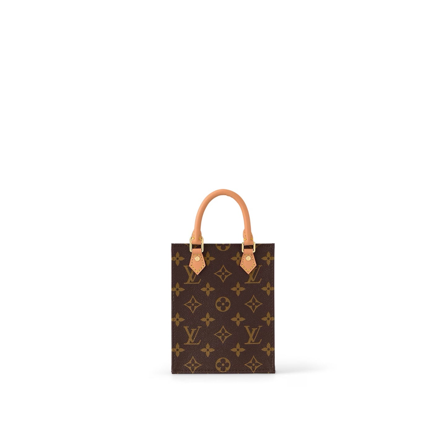 LOUIS VUITTON MONOGRAM PETIT SAC PLAT HANDBAG
