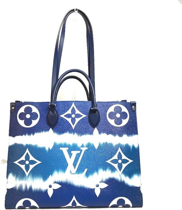 LOUIS VUITTON GIANT MONOGRAM ESCALE "ON THE GO" GM TOTE BAG