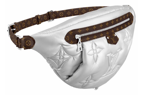 LOUIS VUITTON PILLOW QUILTED MONOGRAM ECONYL BUMBAG