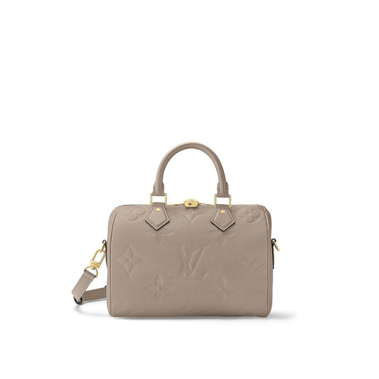 LOUIS VUITTON SPEEDY BANDOULIÈRE 25 EMPREINTE LEATHER HANDBAG