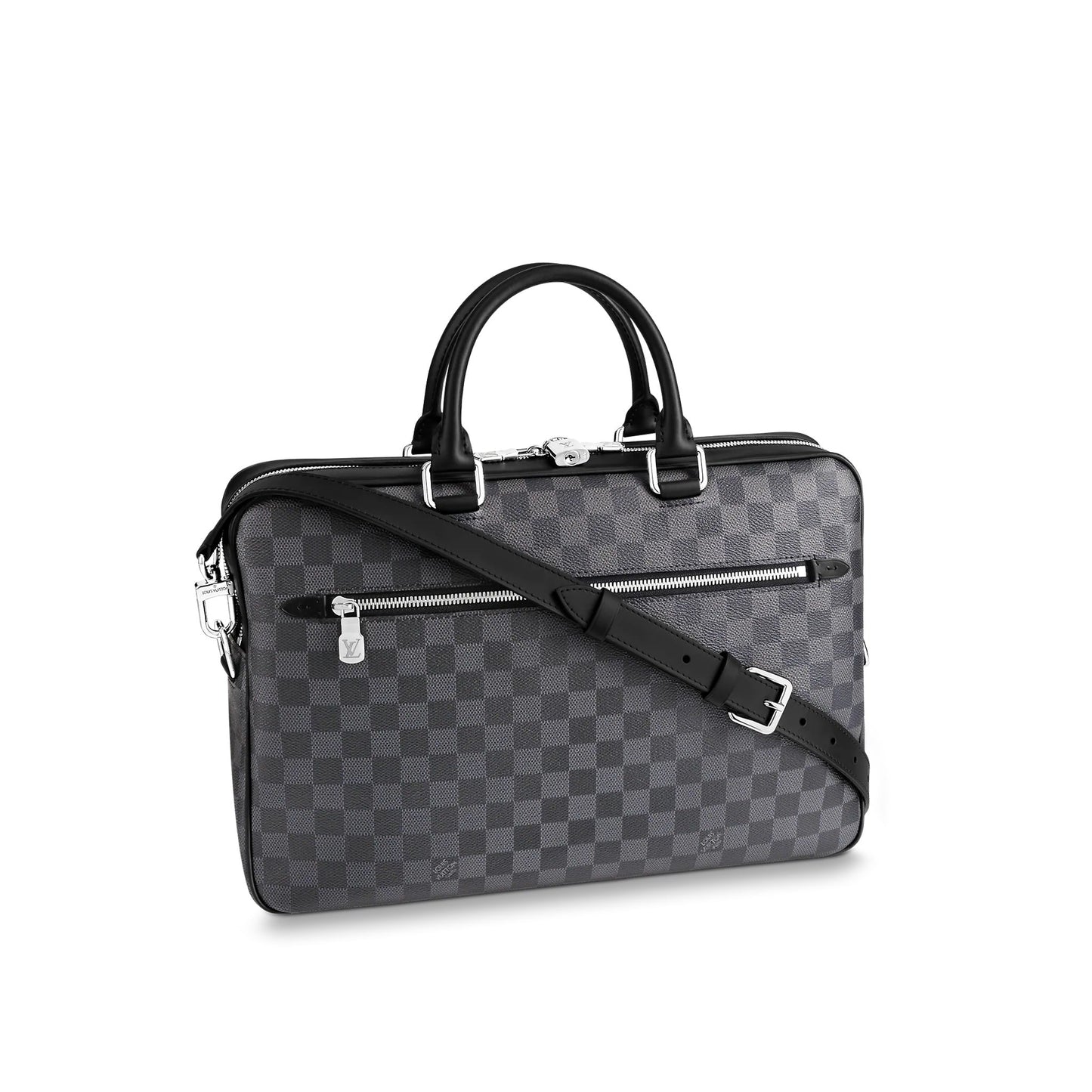 LOUIS VUITTON DAMIER GRAPHITE PORTE DOCUMENTS BUSINESS MM BAG