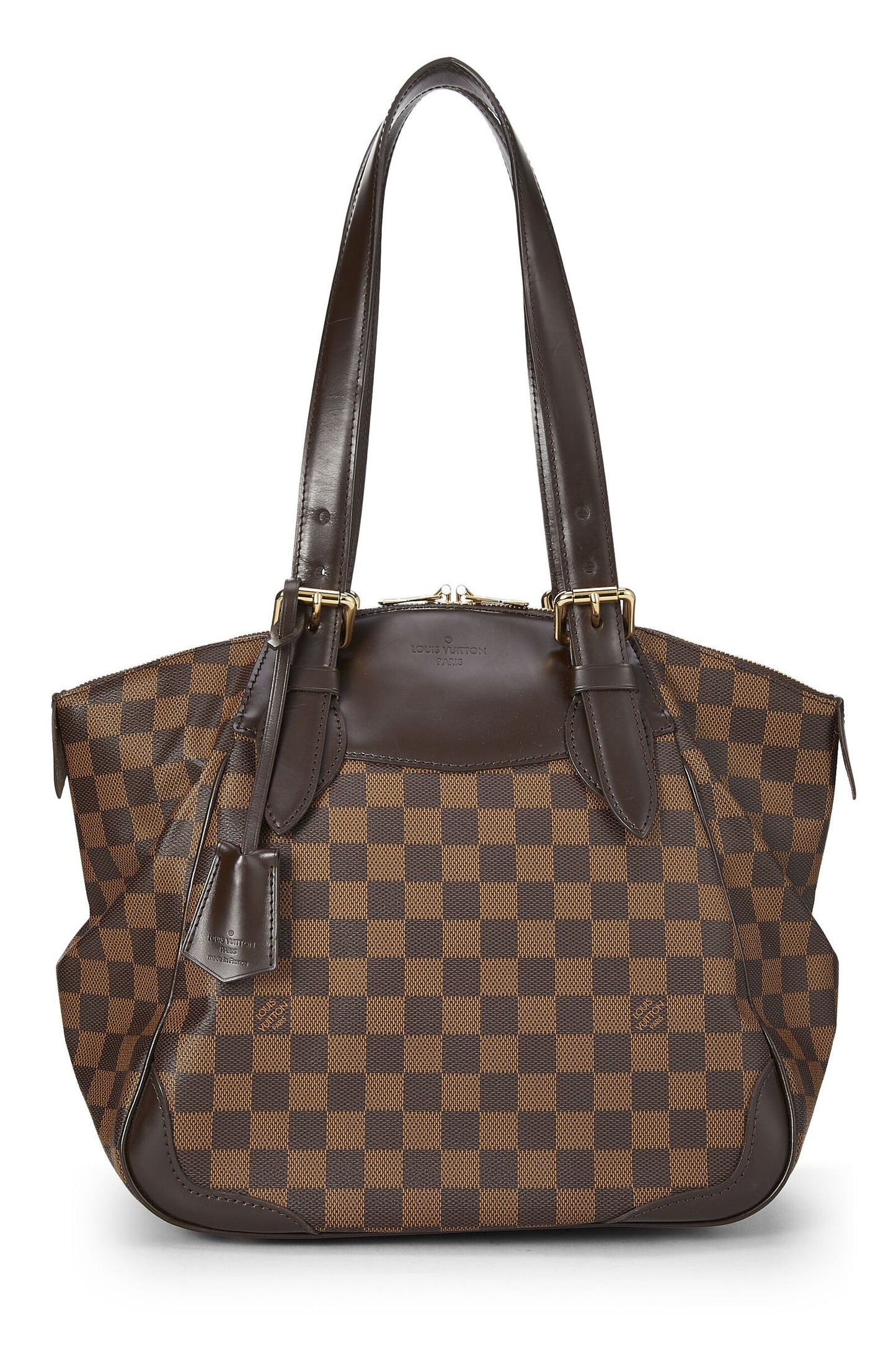 LOUIS VUITTON DAMIER EBENE VERONA MM BAG