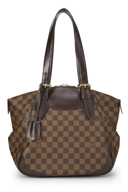 LOUIS VUITTON DAMIER EBENE VERONA MM BAG