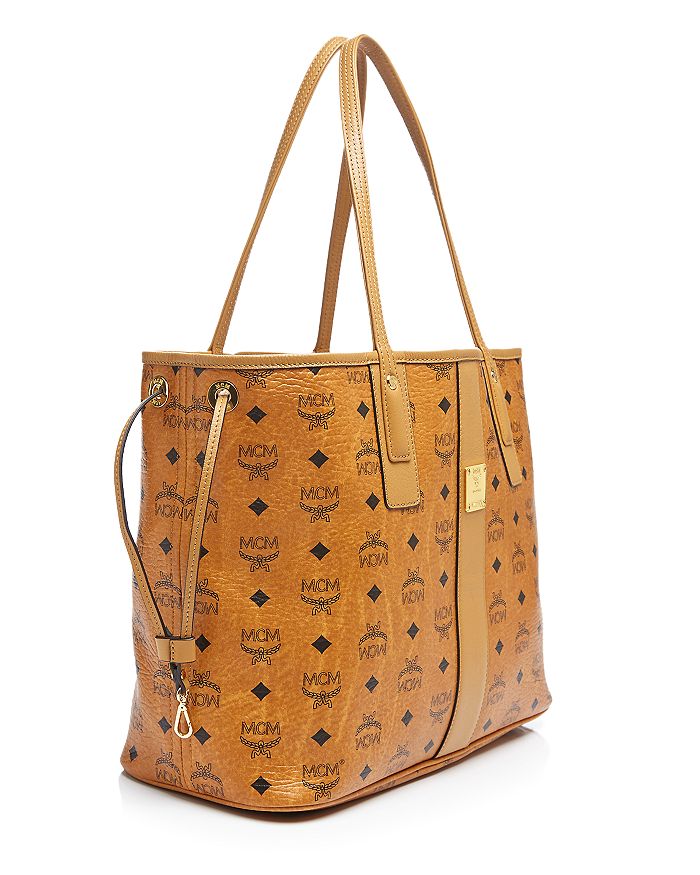 MCM LIZ REVERSIBLE LARGE VISETOS TOTE BAG