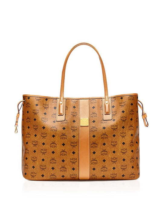 MCM LIZ REVERSIBLE LARGE VISETOS TOTE BAG