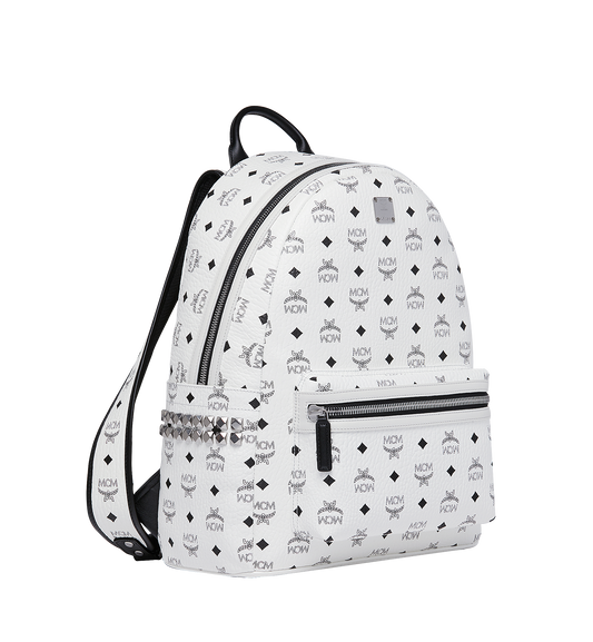 MCM Stark Side Studs Backpack in Visetos