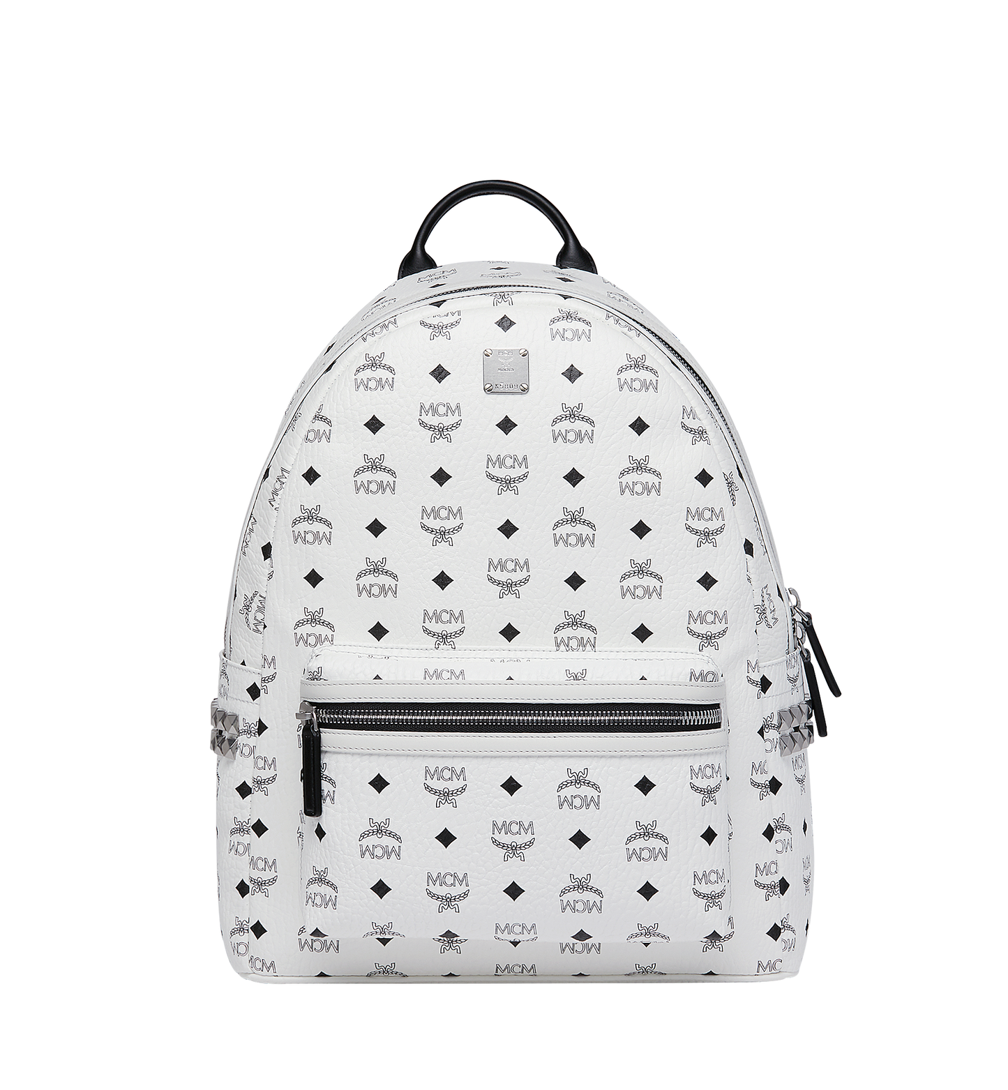 MCM Stark Side Studs Backpack in Visetos
