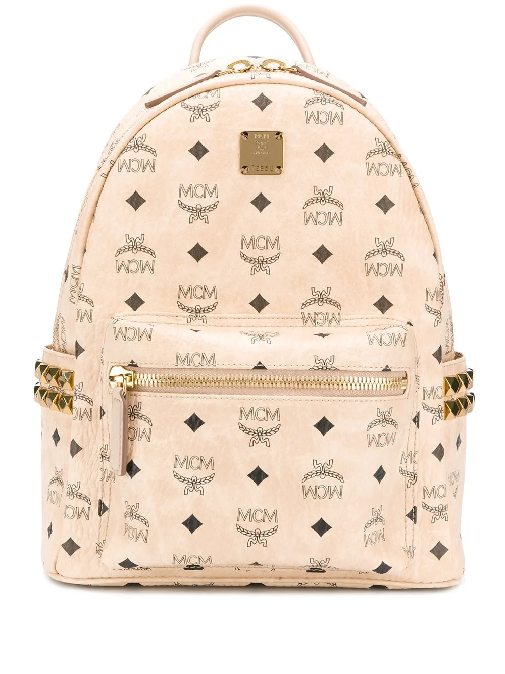 MCM STARK SIDE STUDS VISETOS MEDIUM BACKPACK