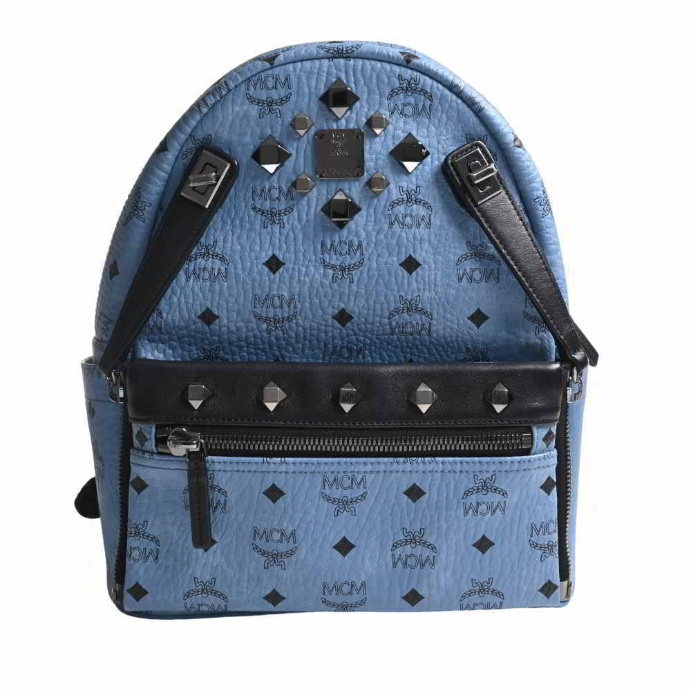MCM VISETOS STUDDED MEDIUM DUAL STARK BACKPACK