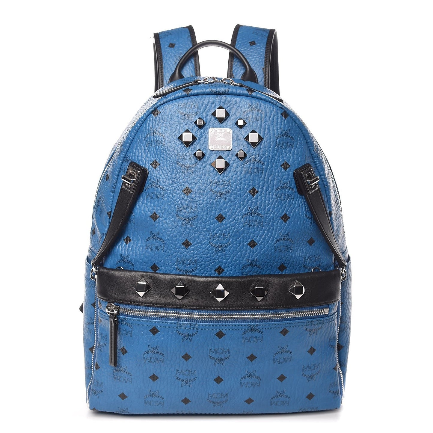 MCM VISETOS STUDDED MEDIUM DUAL STARK BACKPACK