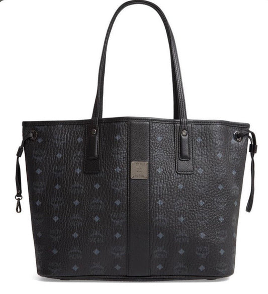 MCM LIZ REVERSIBLE MEDIUM  VISETOS TOTE BAG