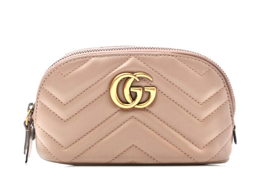 GUCCI MATELASSE GG MARMONT COSMETIC CASE
