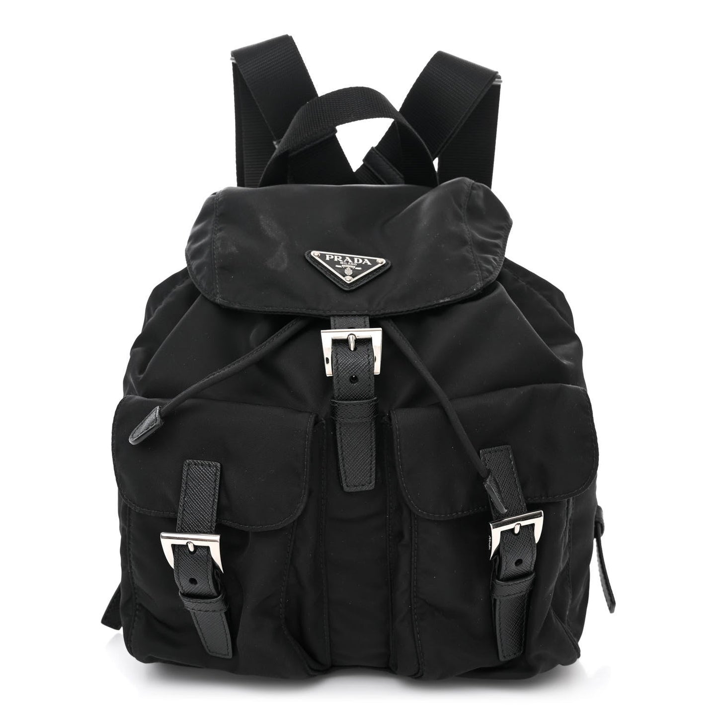 PRADA TESSUTO NYLON SAFFIANO SMALL BACKPACK
