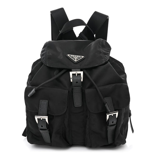 PRADA TESSUTO NYLON SAFFIANO SMALL BACKPACK