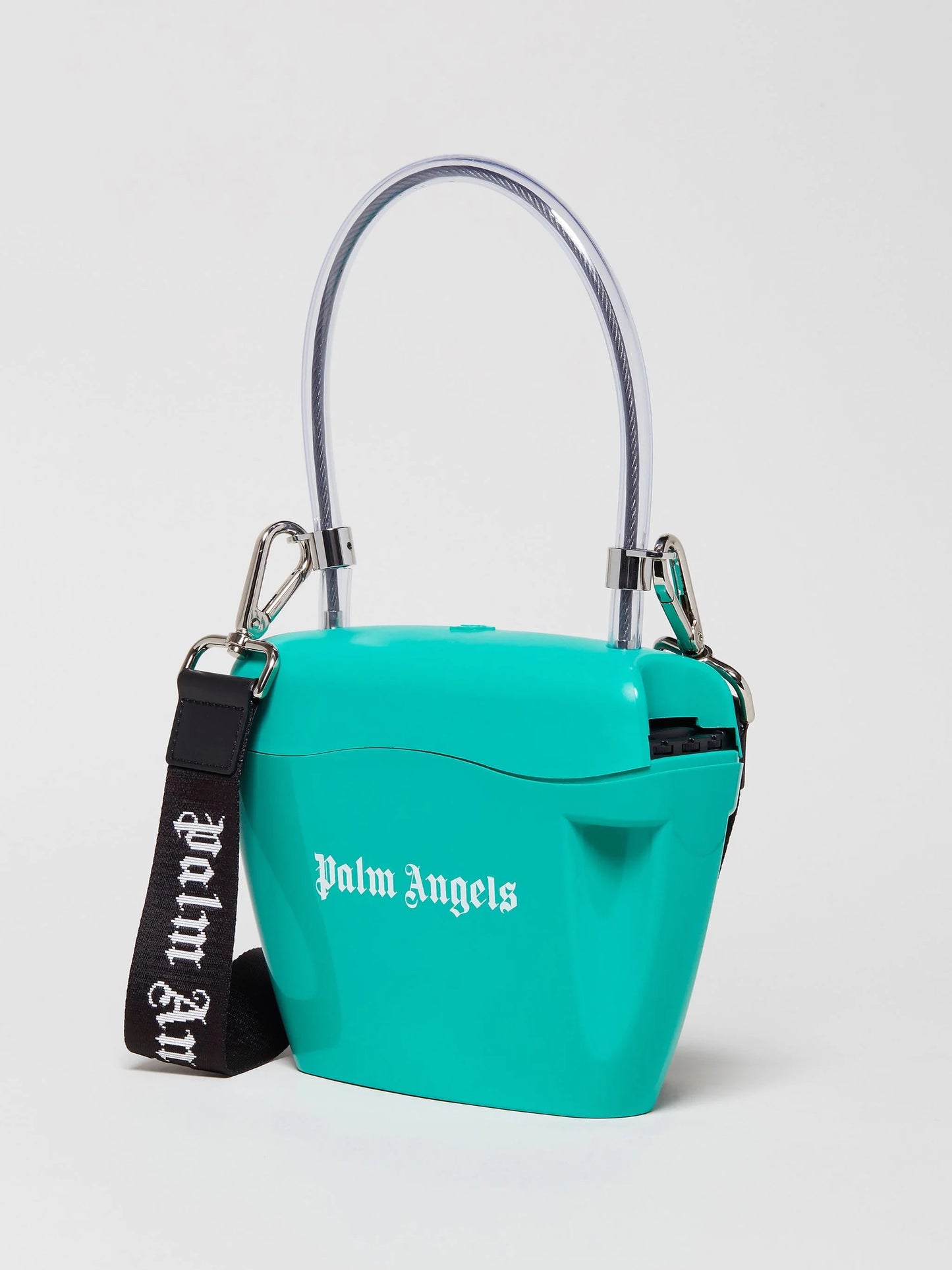 PALM ANGELS PADLOCK ENCRYPTED HANDBAG