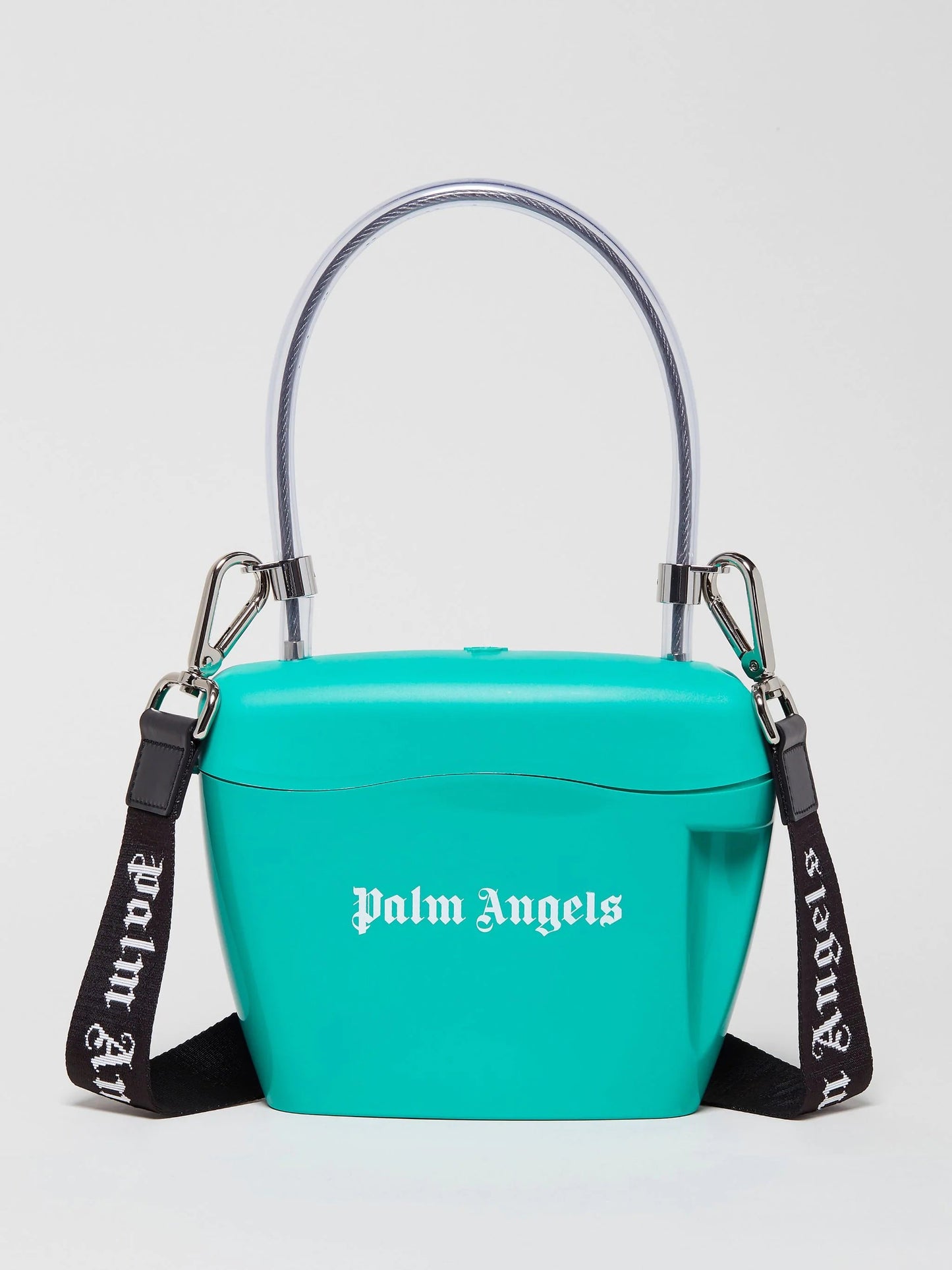 PALM ANGELS PADLOCK ENCRYPTED HANDBAG