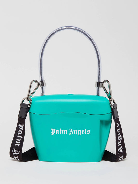 PALM ANGELS PADLOCK ENCRYPTED HANDBAG