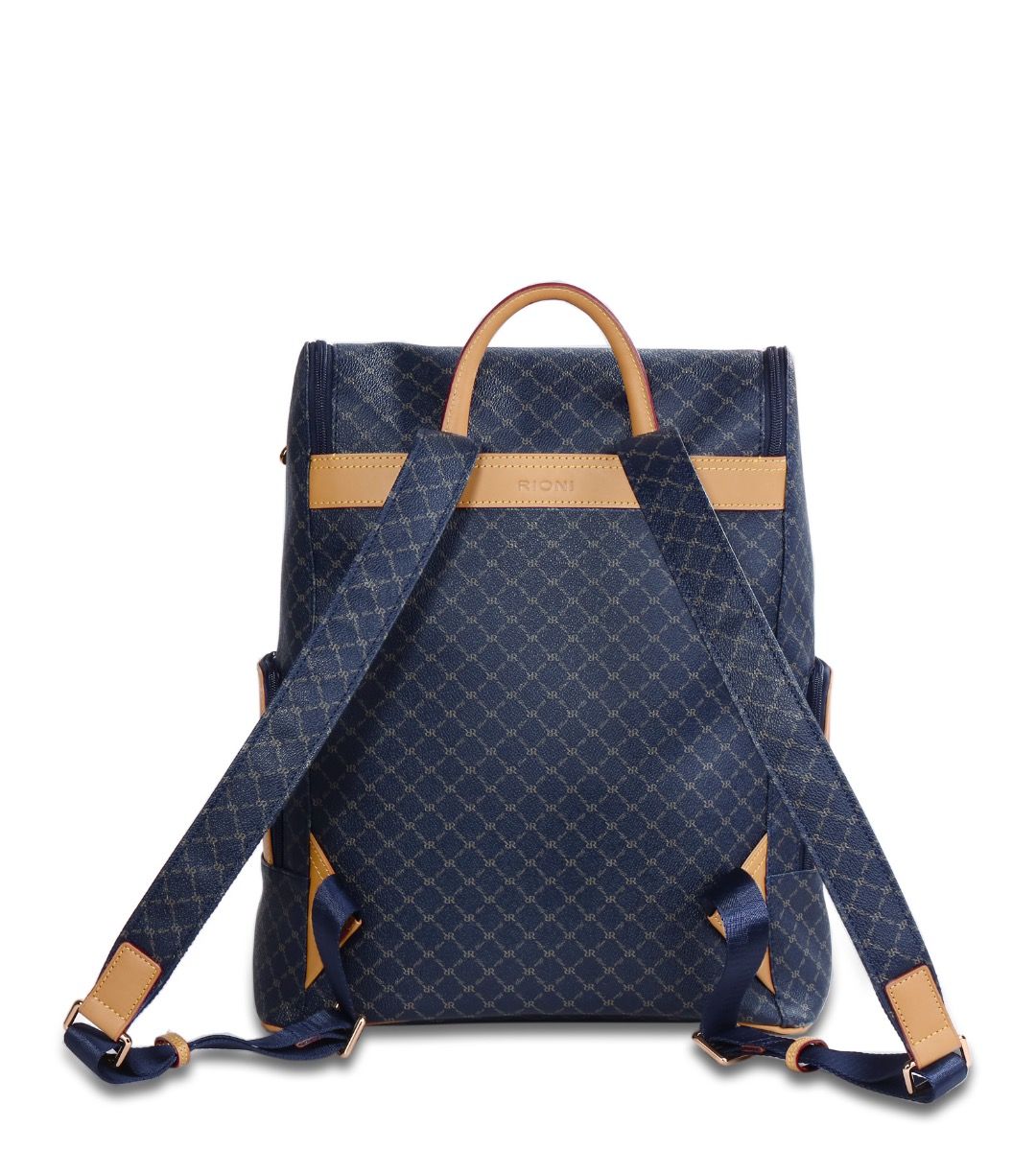 RIONI BACKPACK SIGNATURE NAVY