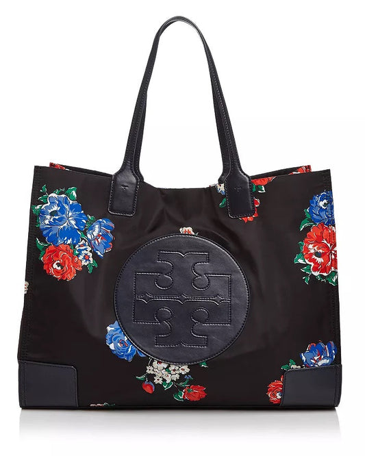 TORY BURCH ELLA PRINTED TOTE BAG