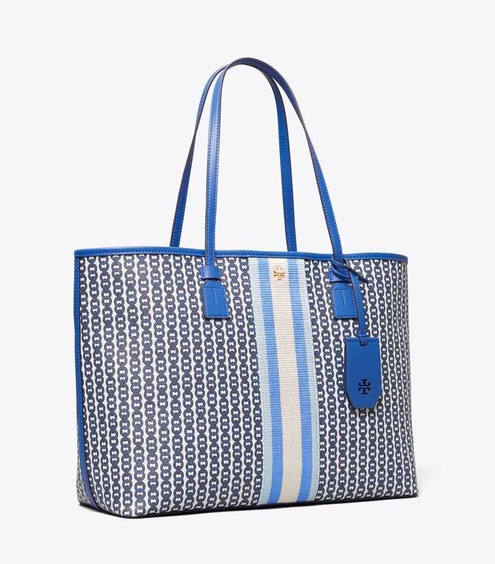 TORY BURCH Gemini Link Coated Canvas Tote Bag