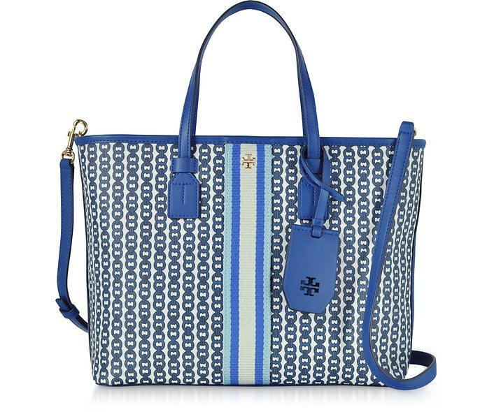 TORY BURCH Gemini Link Coated Canvas Tote Bag
