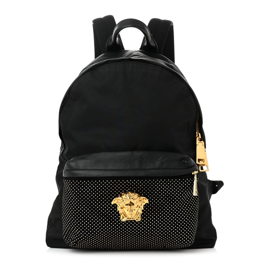 VERSACE PALAZZO STUDDED BACKPACK