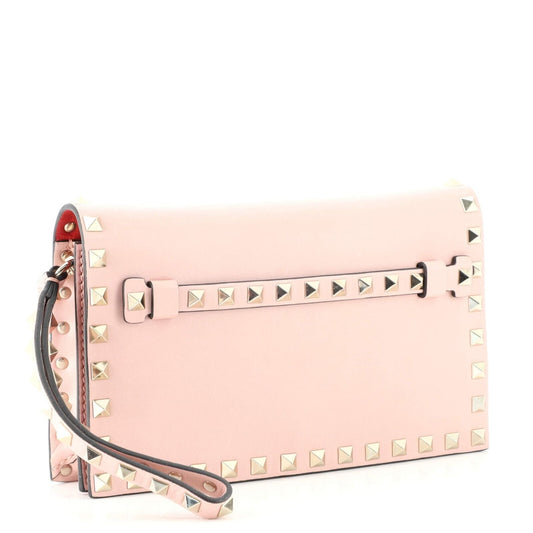 VALENTINO ROCKSTUD FLAP CLUTCH