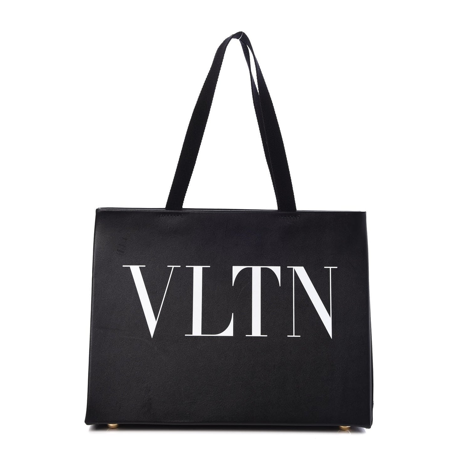 VALENTINO VLTN PRINTED CALFSKIN TOTE BAG
