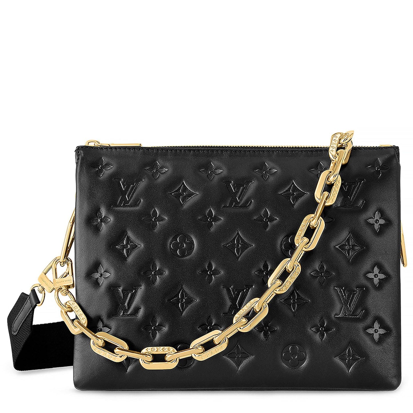 Louis Vuitton Monogram Black Coussin PM Bag M21260