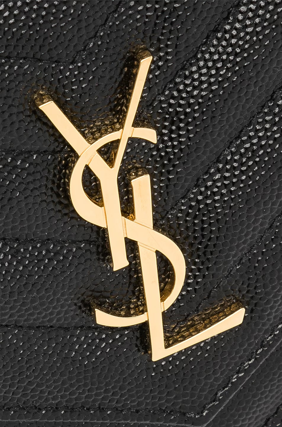 YSL CASSANDRE MATELASSE LEATHER CLUTCH BAG