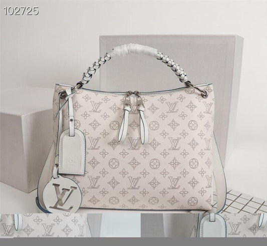 Louis Vuitton Monogram Mahina Beaubourg Mm Hobo