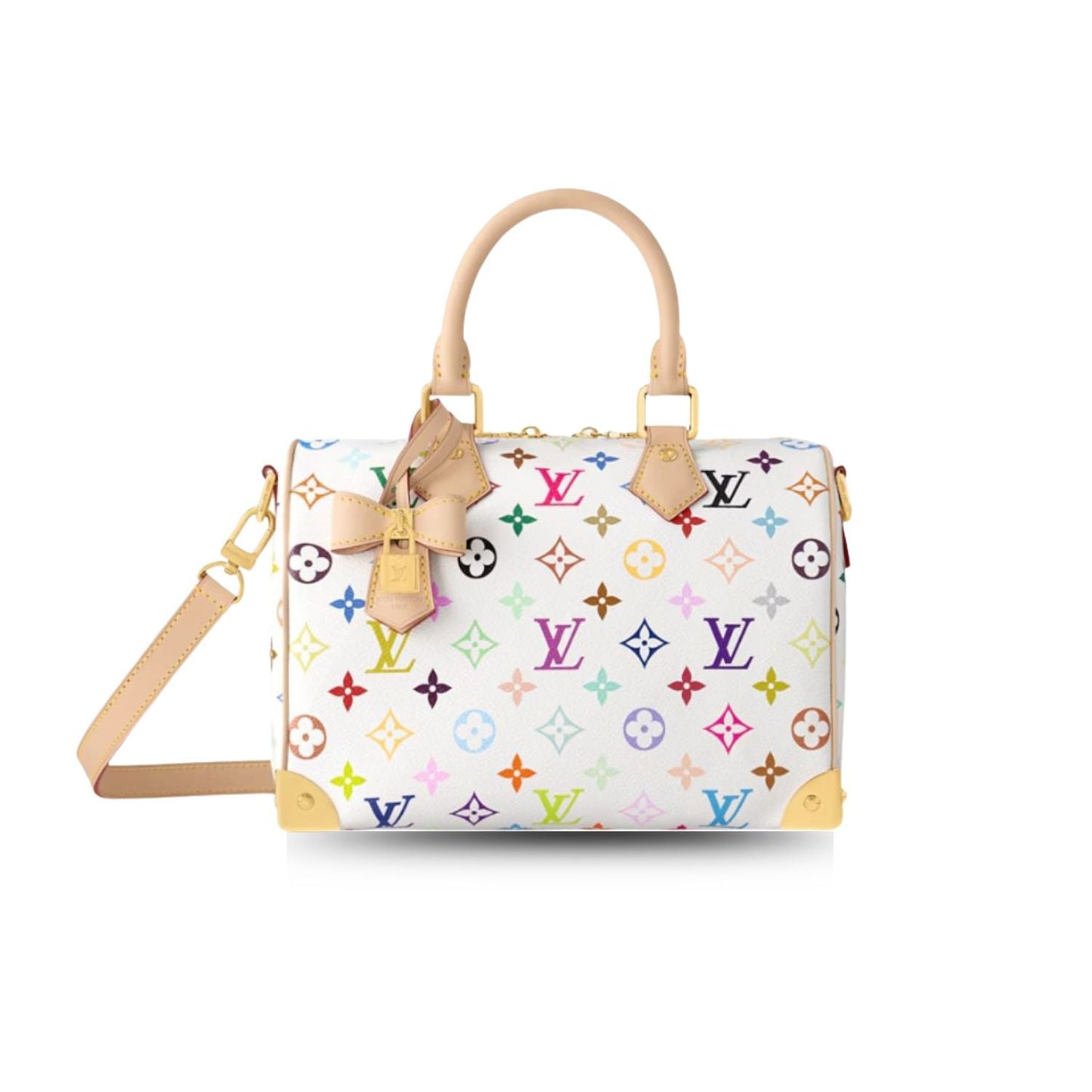 Louis Vuitton LV x TM Speedy Bandoulière 25 Multicolored Bag For Women 25cm/9.8in – M13085
