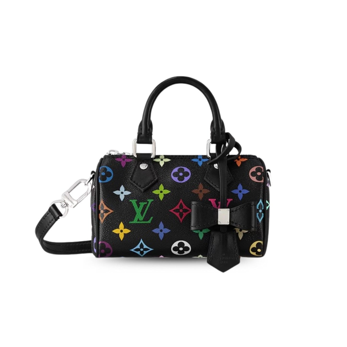 Louis Vuitton LV x TM Nano Speedy Bag Multicolore Noir For Women 6.3in/16cm M13406