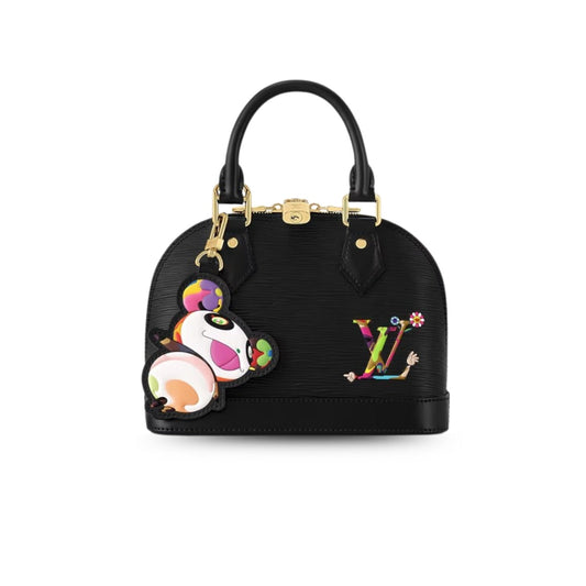Louis Vuitton LV x TM Alma BB Handbag Black For Women 9.3in/24cm M13670