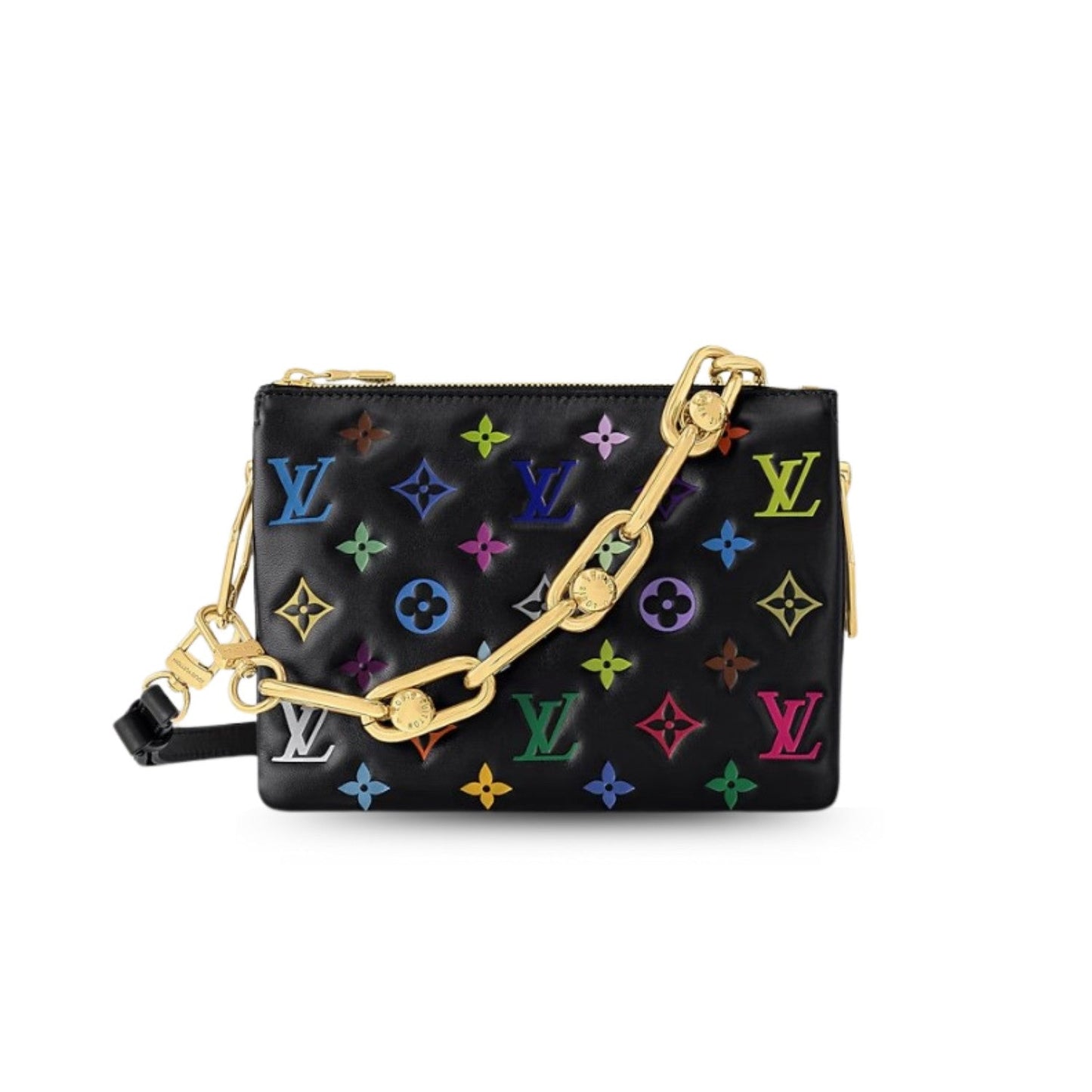 Louis Vuitton LV x TM Coussin BB Handbag Multicolore Noir For Women 8.3in/21cm M13232