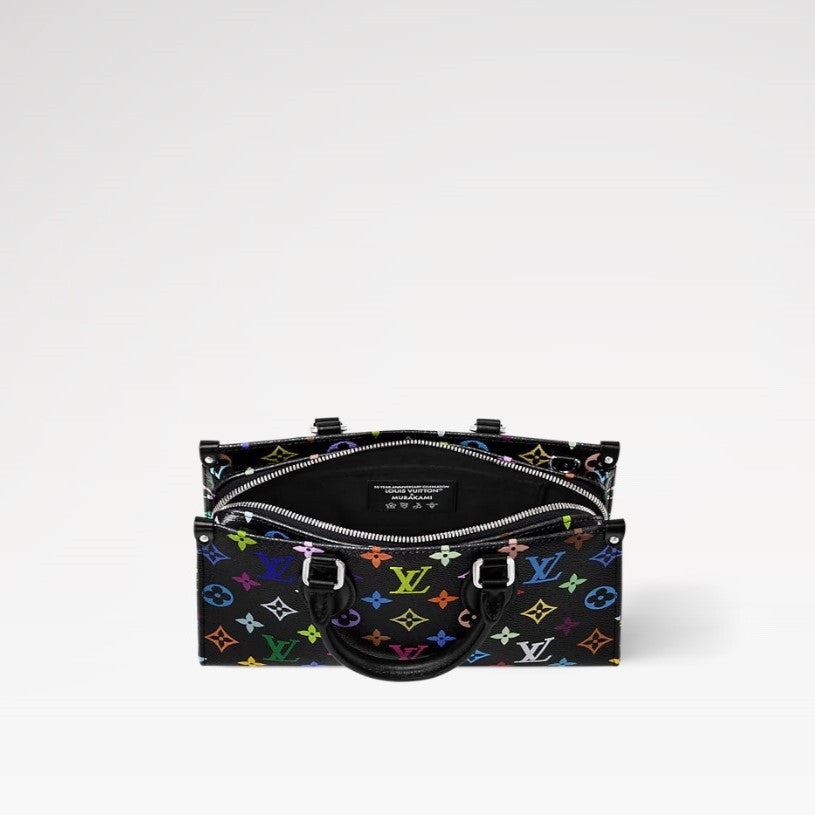 Louis Vuitton LV x TM OnTheGo East West Chain Handbag Multicolore Black For Women 9.8in/25cm M13260