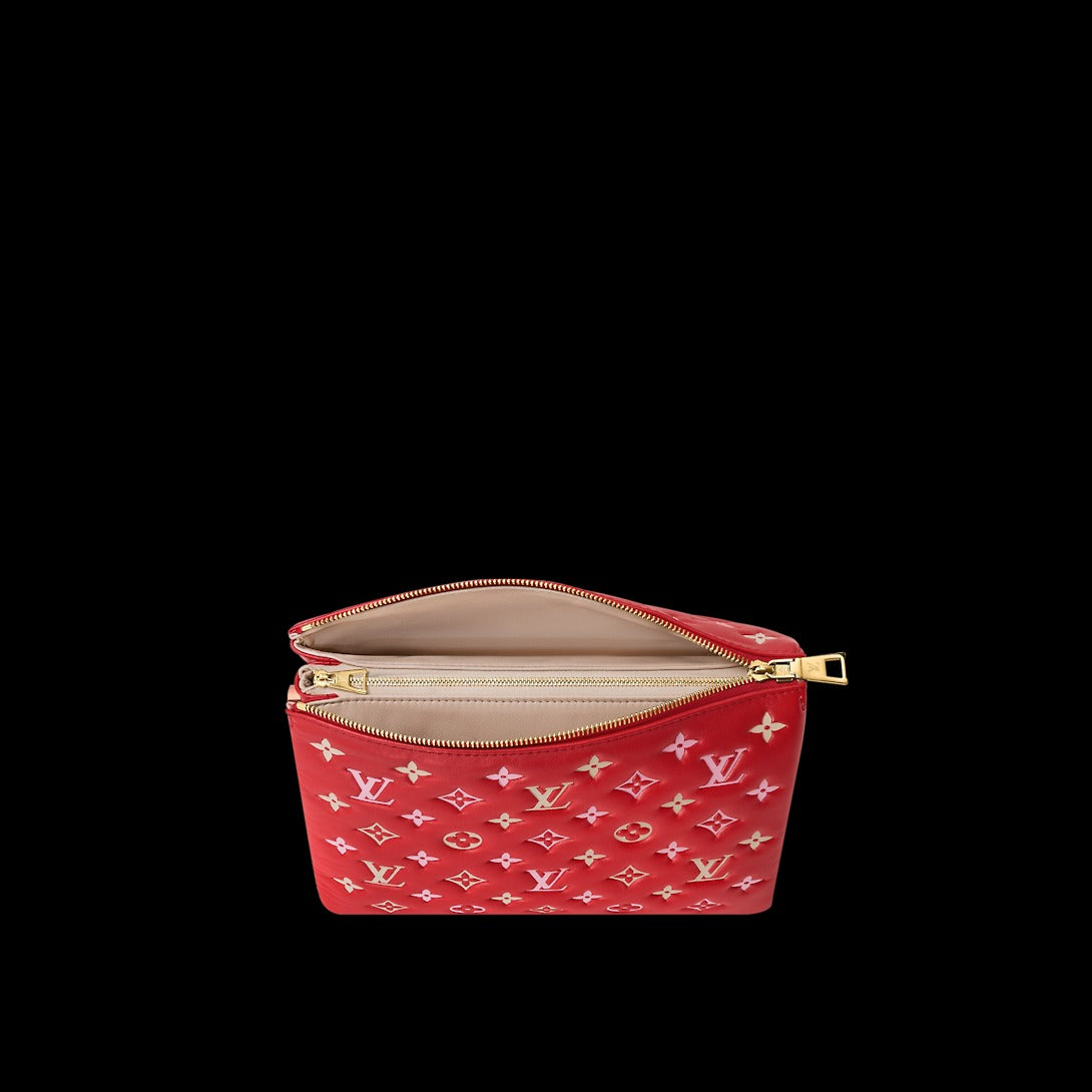 Louis Vuitton Coussin PM Red Bag For Women M22397- 10.2 Inches / 25.9 Cm