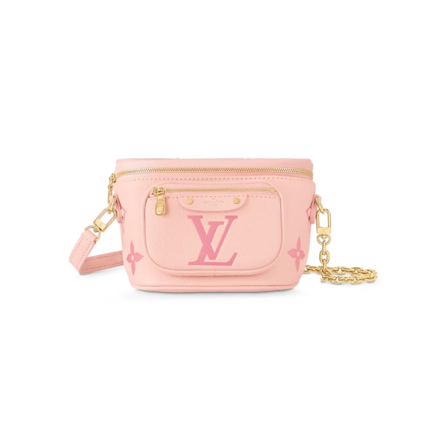 Louis Vuitton Mini Bumbag Gradient Pink For Women M82347- 6.7 Inches/ 17 Cm
