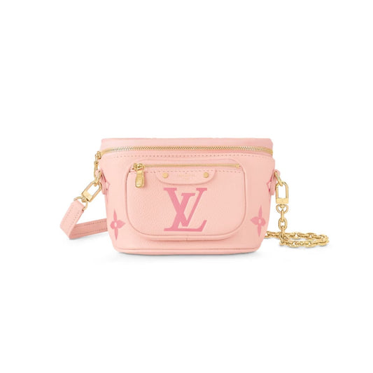 Louis Vuitton Mini Bumbag Gradient Pink For Women M82347- 6.7 Inches/ 17 Cm